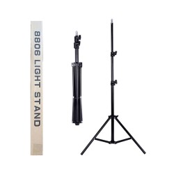 Trípode 8806 Light Stand para Camera/SLR/Mobile Phone/Universal Tri 2.1m Negro Trípode 8806 Light Stand para Camera/SLR/Mobile Phone/Universal Tri 2.1m Negro